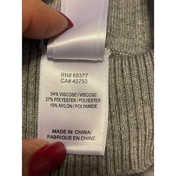 Wynee Layers Soft Yarn Colorblock High Neck Sleeveless Tunic Size XL - Picture 4 of 11